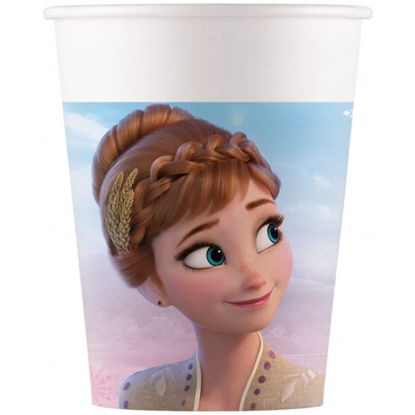 Pappbecher - Frozen/Frost - Anna - 8 Stück Pappbecher - Frozen/Frost - Anna - 8 Stück