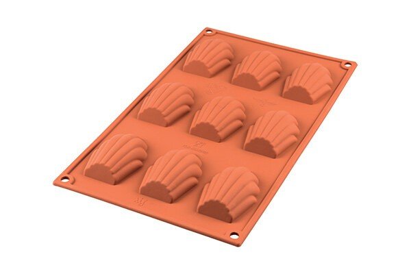 Madeleine-Förmchen - Groß, 9 Stück - Silikon - SilikoMart Madeleine-Förmchen - Groß, 9 Stück - Silikon - SilikoMart