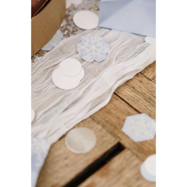Konfetti - Schneeflocken - Hellblau - 100er-Packung Konfetti - Schneeflocken - Hellblau - 100er-Packung