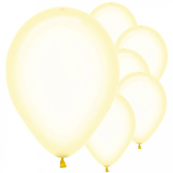 Luftballons - Kristall - Hellgelb - 50er-Pack Luftballons - Kristall - Hellgelb - 50er-Pack