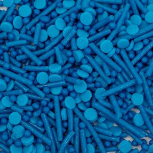 Streuselmischung - Blau - PME - 76 g
