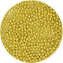 Zuckerperlen - Mittel 4 mm - Metallic Gold - Funcakes - 80 g Zuckerperlen - Mittel 4 mm - Metallic Gold - Funcakes - 80 g