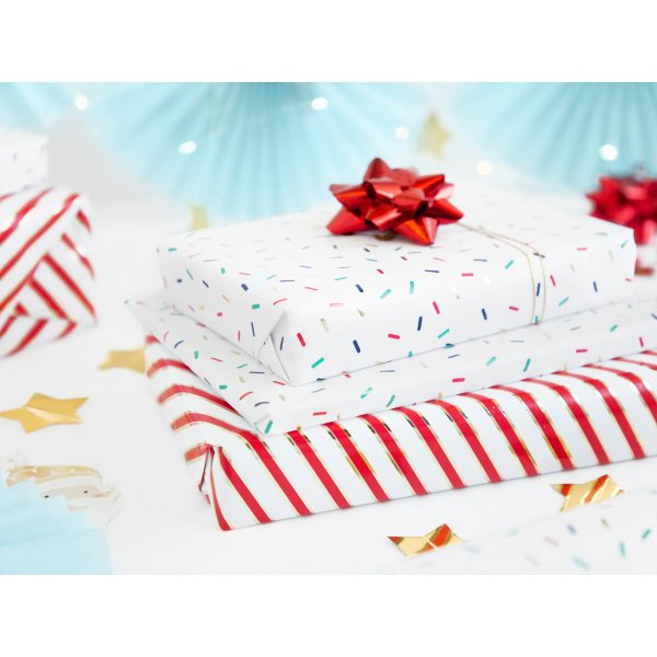 Geschenkpapier - Streusel - Bunt