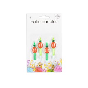 Kuchenkerzen - Ananas - 4er-Pack Kuchenkerzen - Ananas - 4er-Pack