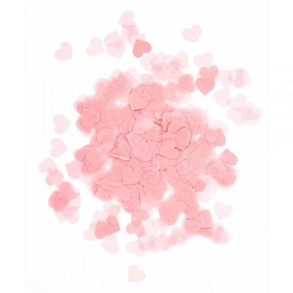 Papierkonfetti - Herzen - Hellrosa - 100 g Papierkonfetti - Herzen - Hellrosa - 100 g