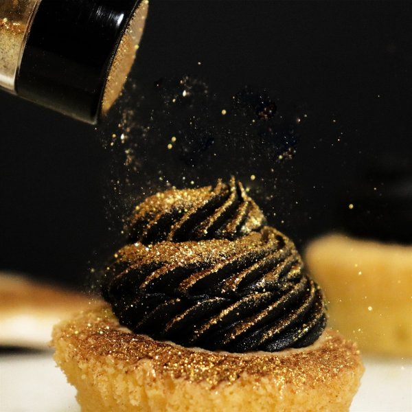 Essbarer Glitzer - Gold - Edible Lustre Snow - PME - 10 g Essbarer Glitzer - Gold - Edible Lustre Snow - PME - 10 g