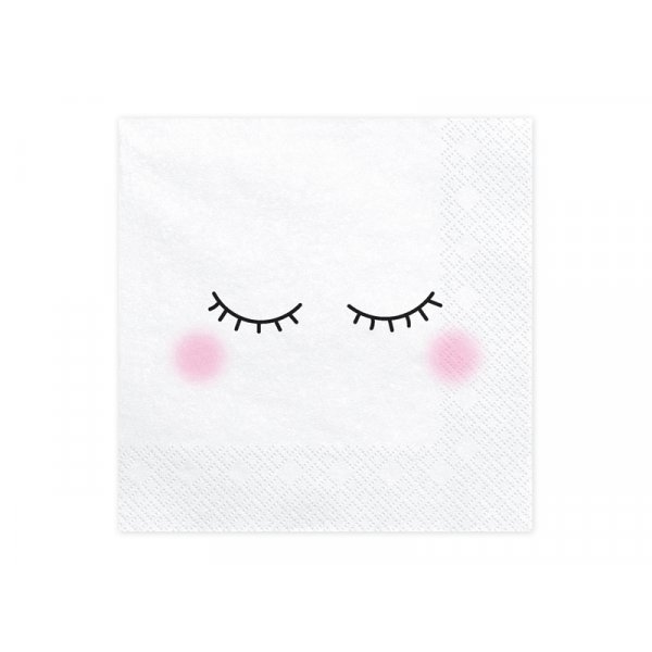 Servietten - Sleeping Face - 20er-Pack