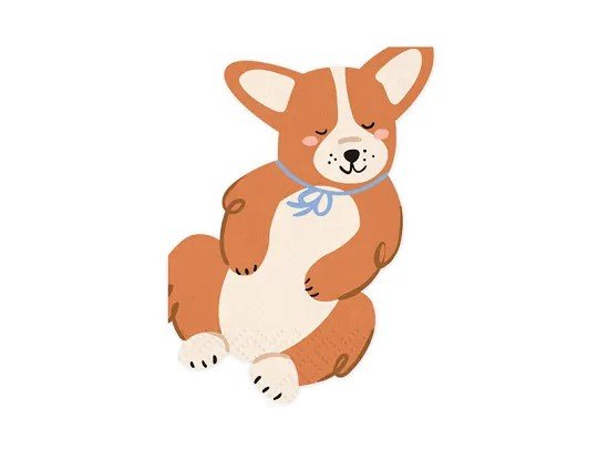 Servietten - Ich liebe Hunde - Corgi - 12er-Packung Servietten - Ich liebe Hunde - Corgi - 12er-Packung