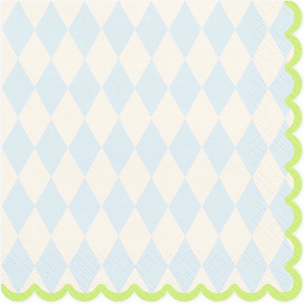 Servietten - Rauten - 20er-Pack