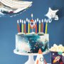 Kuchenkerze/Geburtstagskerze - Rakete Kuchenkerze/Geburtstagskerze - Rakete