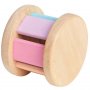 Rollenrassel mit Schellenring - PlanToys - Pastell Rollenrassel mit Schellenring - PlanToys - Pastell