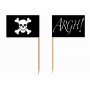 Kuchenspießer - Piratenflaggen - 50 Stk Kuchenspießer - Piratenflaggen - 50 Stk