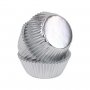 Mini-Muffinformen - Metallic - Silber - 45 St�ck - PME