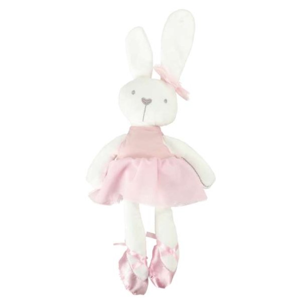 Plüschhase im rosa Kleid, 42 cm Plüschhase im rosa Kleid, 42 cm
