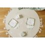 Pappteller - Babyparty - Oh Baby - Blattgrün und Gold - 8er-Pack Pappteller - Babyparty - Oh Baby - Blattgrün und Gold - 8er-Pack