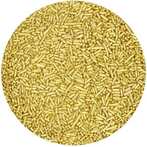 Streuselstäbchen Metallic Gold 80 g - FunCakes Streuselstäbchen Metallic Gold 80 g - FunCakes