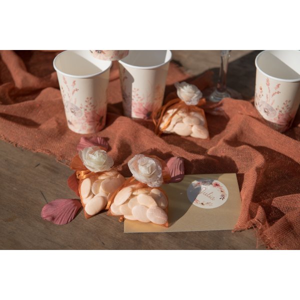 Rosen - Elfenbein - 4er-Pack