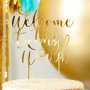 Cake Topper - Willkommen in der Welt Cake Topper - Willkommen in der Welt