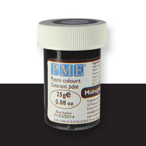 Pastenfarbe - PME - Mitternachtsschwarz Pastenfarbe - PME - Mitternachtsschwarz