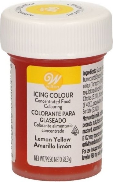Farbpaste - Zitronengelb - Wilton - 28 g Farbpaste - Zitronengelb - Wilton - 28 g