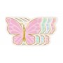 Servietten - Schmetterling - Pastell mit Gold - 12er-Packung Servietten - Schmetterling - Pastell mit Gold - 12er-Packung