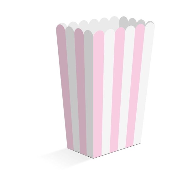 Snackboxen - Rosa - 6,3 × 4,4 × 13,5 cm - 8er-Packung Snackboxen - Rosa - 6,3 × 4,4 × 13,5 cm - 8er-Packung