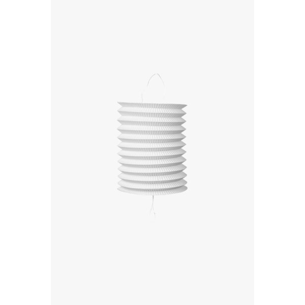 Laterne - Papier - Weiß - 16 cm Laterne - Papier - Weiß - 16 cm
