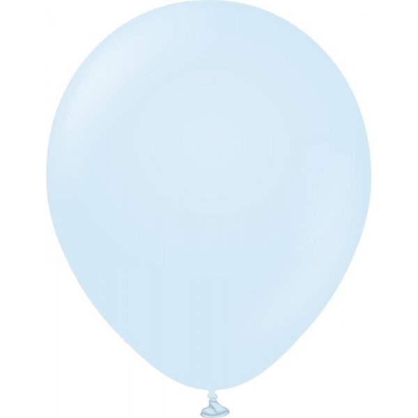 Luftballons einfarbig - Premium 30 cm - Macaron Baby Blue