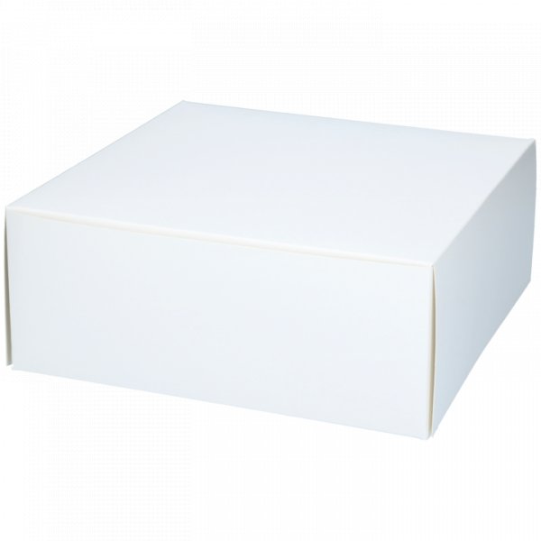 Kuchenschachtel - Wei - 28x28x10 cm