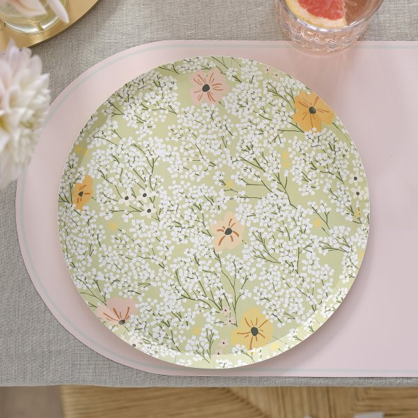 Pappteller - Ditsy Floral - 8er-Pack Pappteller - Ditsy Floral - 8er-Pack