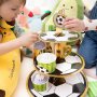 Cupcake-Stand - Fußball - 3 Etagen Cupcake-Stand - Fußball - 3 Etagen