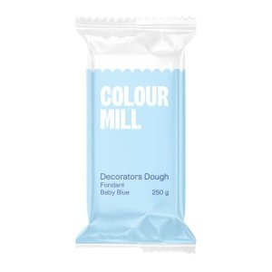 Zuckerpaste-Dekorationsmasse - Babyblau - Farbmühle - 250 g Zuckerpaste-Dekorationsmasse - Babyblau - Farbmühle - 250 g
