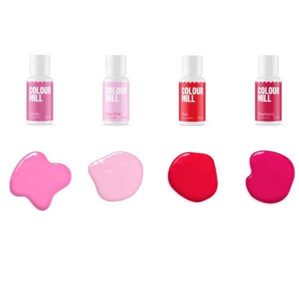 Colour Mill Paket Rosa/Rot 4 x 20 ml Colour Mill Paket Rosa/Rot 4 x 20 ml