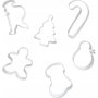 Ausstechformen - Gemischte Weihnachtsmotive - 6er-Pack Ausstechformen - Gemischte Weihnachtsmotive - 6er-Pack