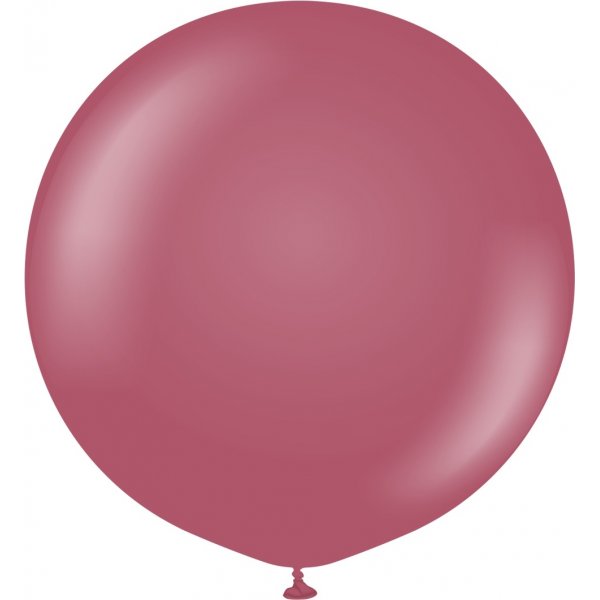 Luftballons einfarbig - Premium 90 cm - Wild Berry - 2er-Pack