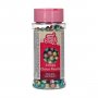 Knusprige Schokoladenperlen - Metallic Mix - Funcakes - 60 g Knusprige Schokoladenperlen - Metallic Mix - Funcakes - 60 g