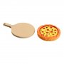 Weihnachtsmann-Zubehör - Pizza mit Backschaufel Weihnachtsmann-Zubehör - Pizza mit Backschaufel