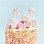 Kuchenkerzen - 5er-Pack - Regenbogen Kuchenkerzen - 5er-Pack - Regenbogen
