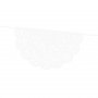 Girlande - Spitzenpapier - Wei