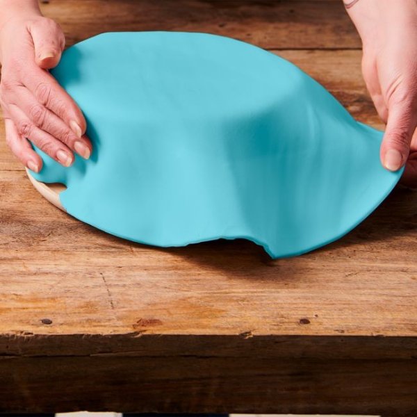 Fertig ausgerollter Fondant - Hellblau - FunCakes - 36 cm Fertig ausgerollter Fondant - Hellblau - FunCakes - 36 cm