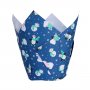 Muffinformen - Winter - Tulpe - Blau/Weiß - PME Muffinformen - Winter - Tulpe - Blau/Weiß - PME