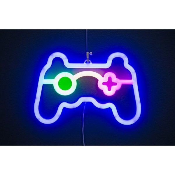 LED-Schild \\\"Gaming\\\" - ca. 23 x 15 cm