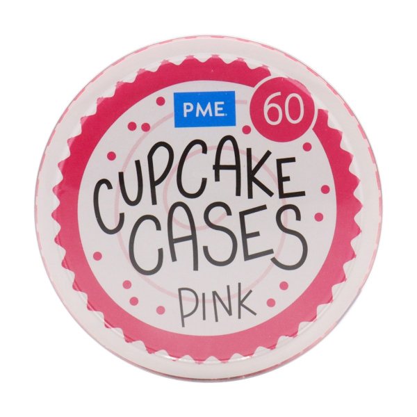 Muffinformen - Rosa/Knallrosa - PME - 60er-Packung Muffinformen - Rosa/Knallrosa - PME - 60er-Packung