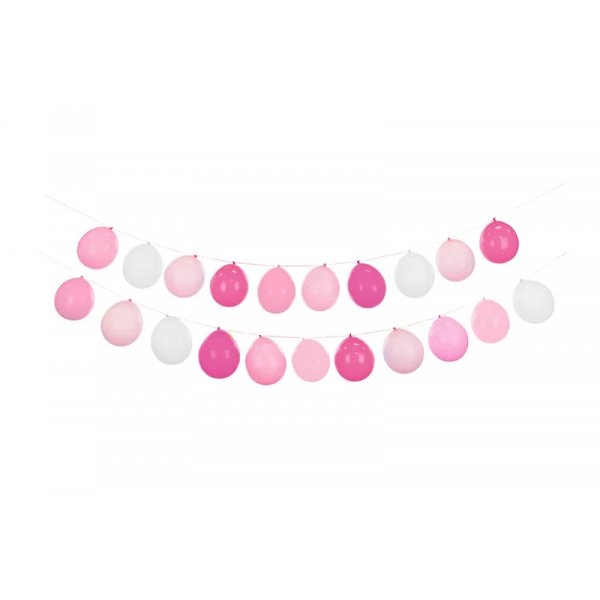 Ballongirlande, rosa Ballongirlande, rosa