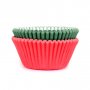 Muffinformen - 50er-Pack - Rot/Grn