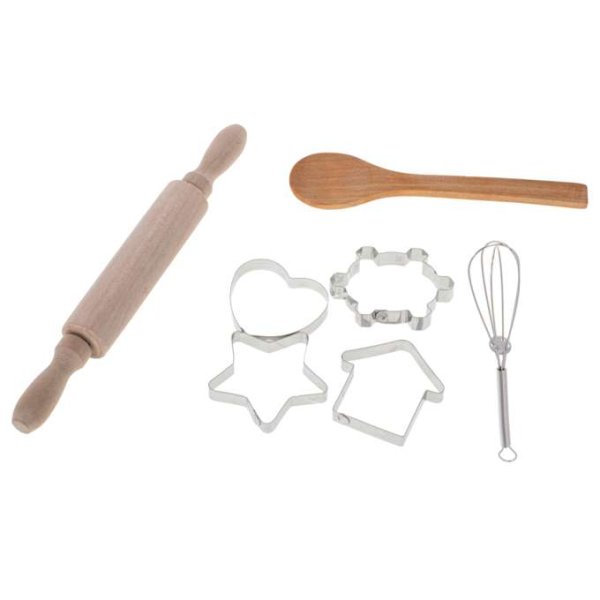 Kochset für Kinder mit Schürze, Kochmütze und Zubehör Kochset für Kinder mit Schürze, Kochmütze und Zubehör