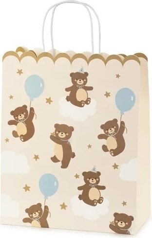 Geschenktüte - Teddybär mit Luftballon Geschenktüte - Teddybär mit Luftballon