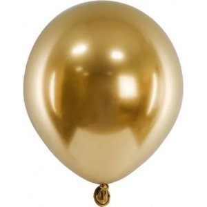 Glanzballon - Gold - 12 cm - 50er-Pack Glanzballon - Gold - 12 cm - 50er-Pack