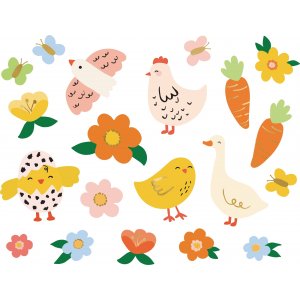 Tattoos - Ostermotiv - 20er-Pack Tattoos - Ostermotiv - 20er-Pack
