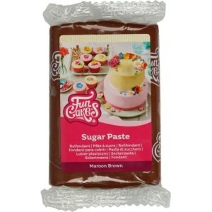 Zuckerpaste - Kastanienbraun - Funcakes - 250 g Zuckerpaste - Kastanienbraun - Funcakes - 250 g